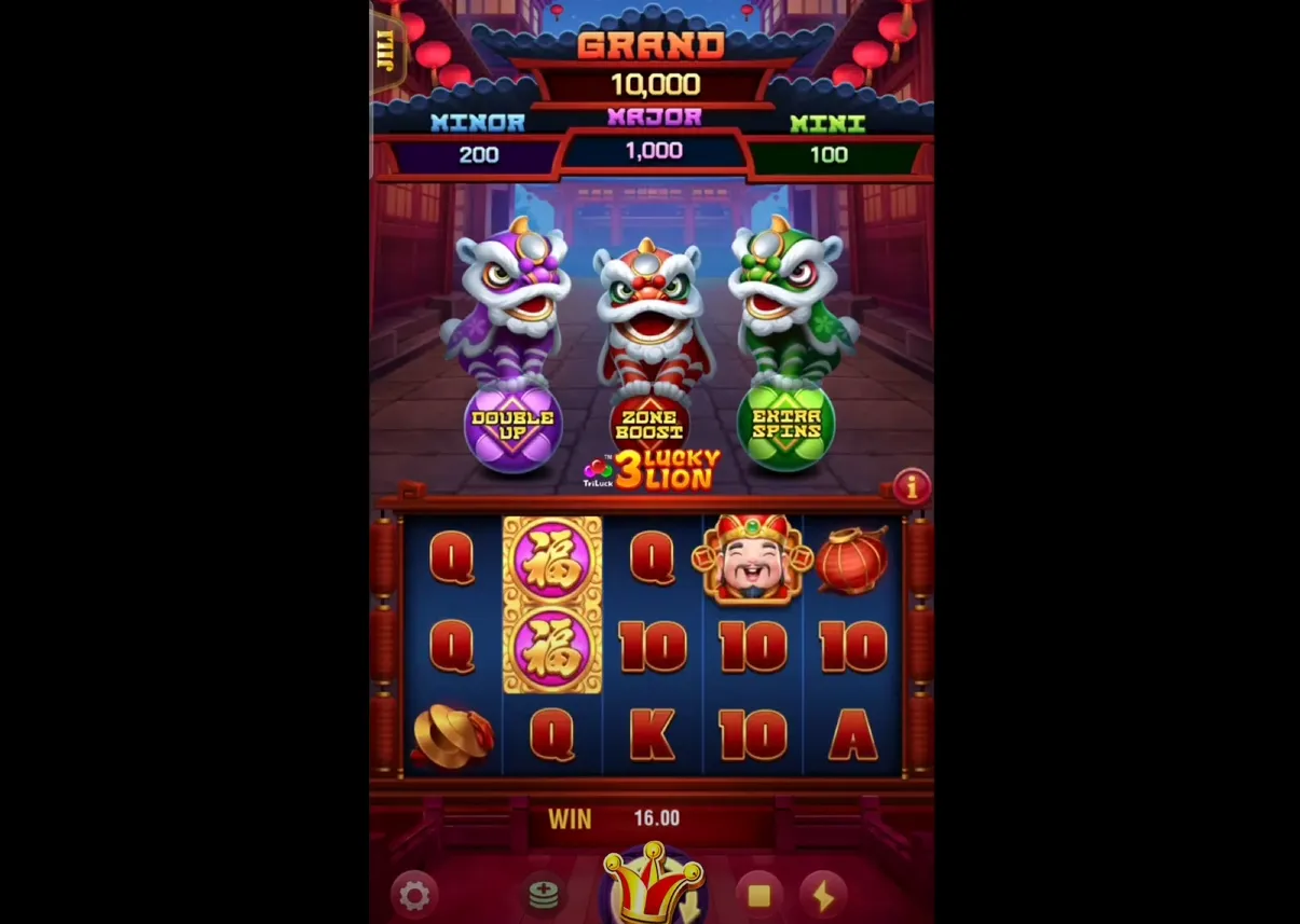 3 Lucky Lions