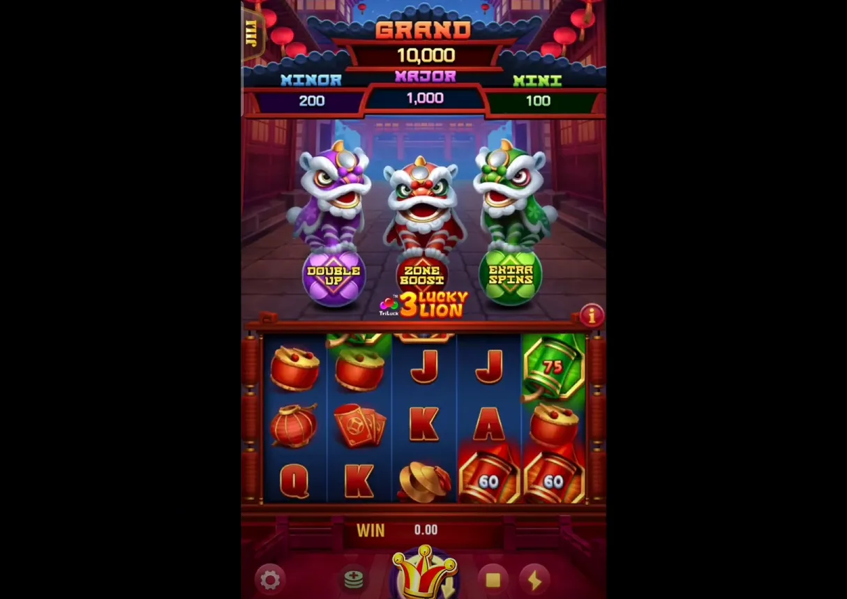 3 Lucky Lions Slot